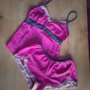 LAST PRICE DROP✨✨✨Silky pinks and grey sleep set